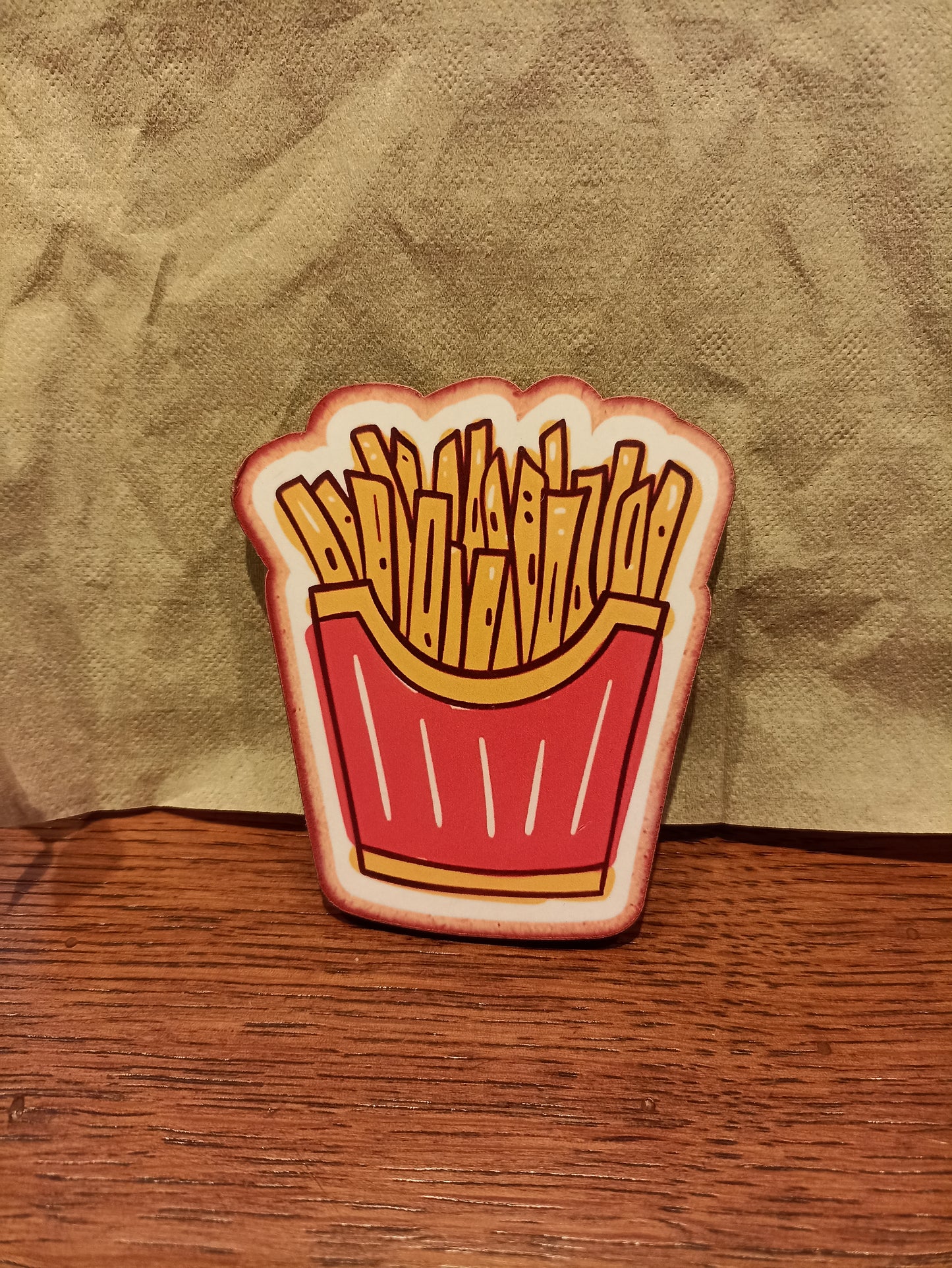 French Fries Fridge Magnet