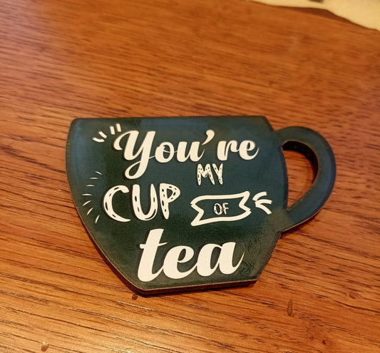 Cup of Tea Fridge Magnet