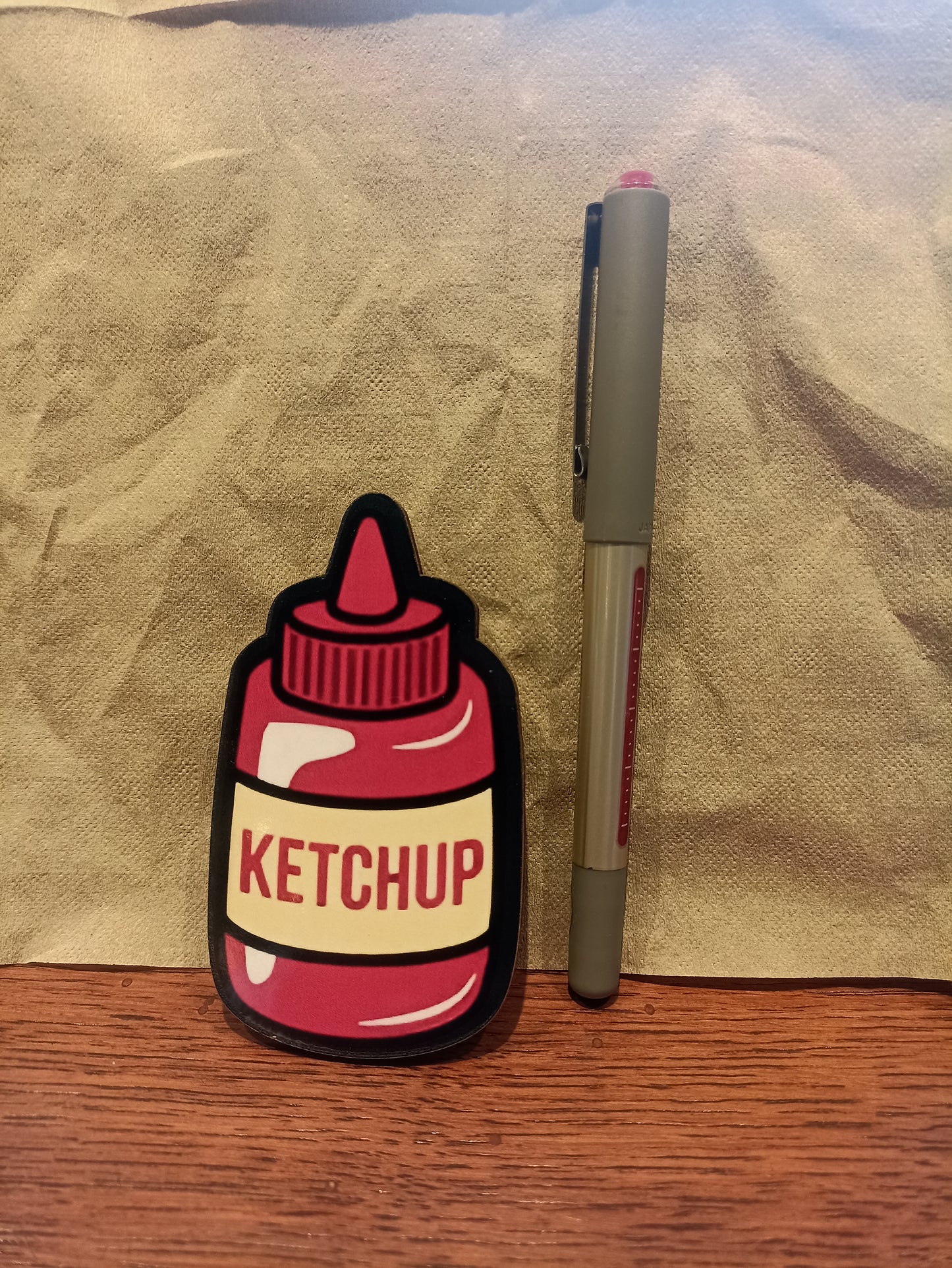 Ketchup Fridge Magnet