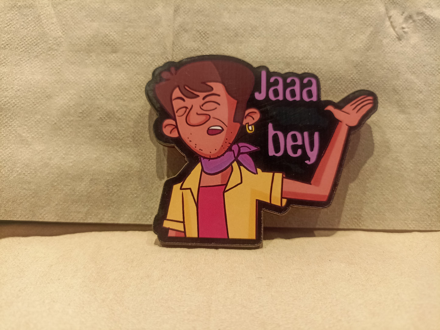 Jaa Bey Funny Fridge Magnets