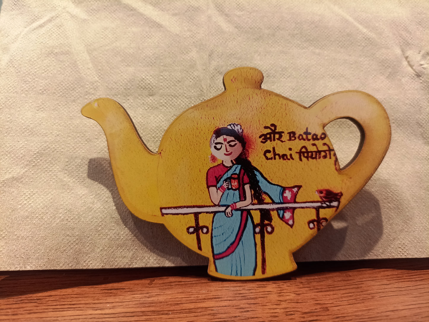 Chai Piyoge Fridge Magnet