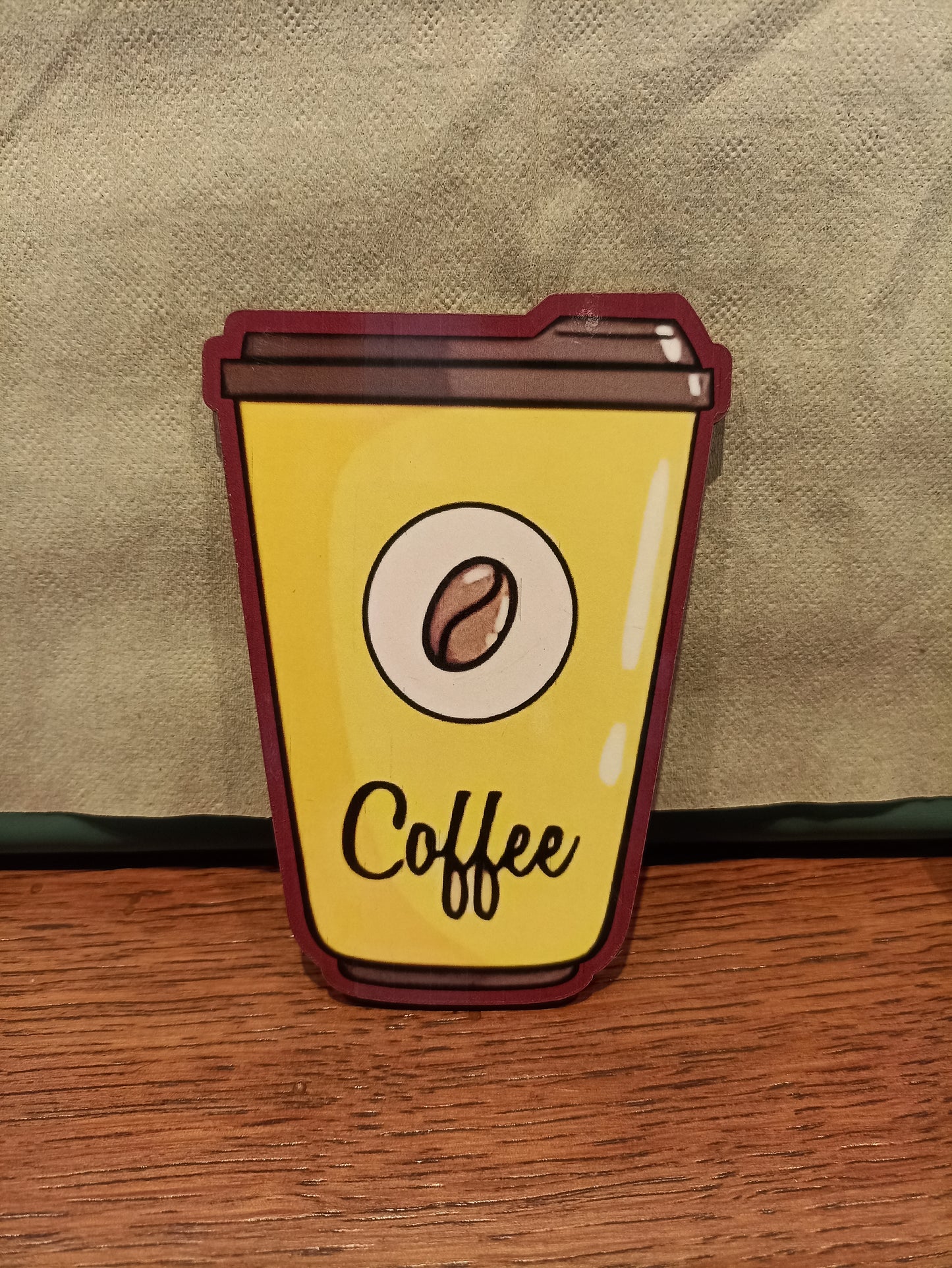 Coffee Tumbler Fridge Magnet