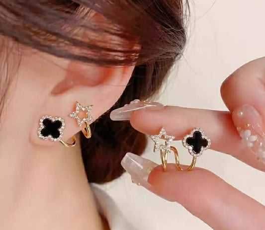 K-Drama Double Earrings