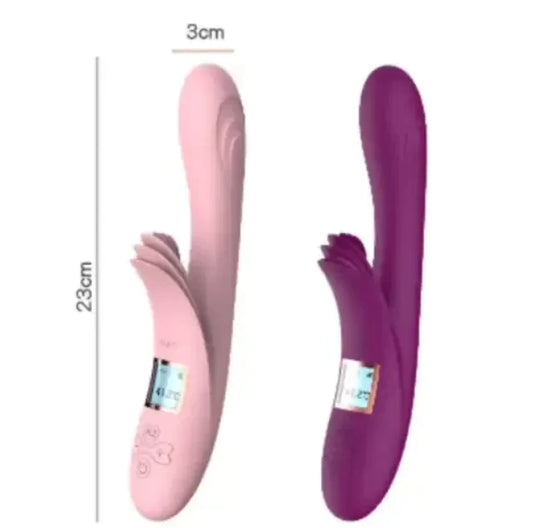 Intelligent Wand Multiple Tongue Rabbit Vibrator