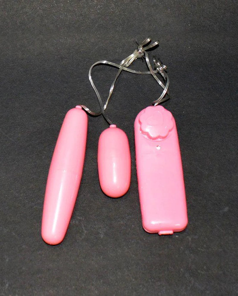 Dual Egg Pink Vibrator