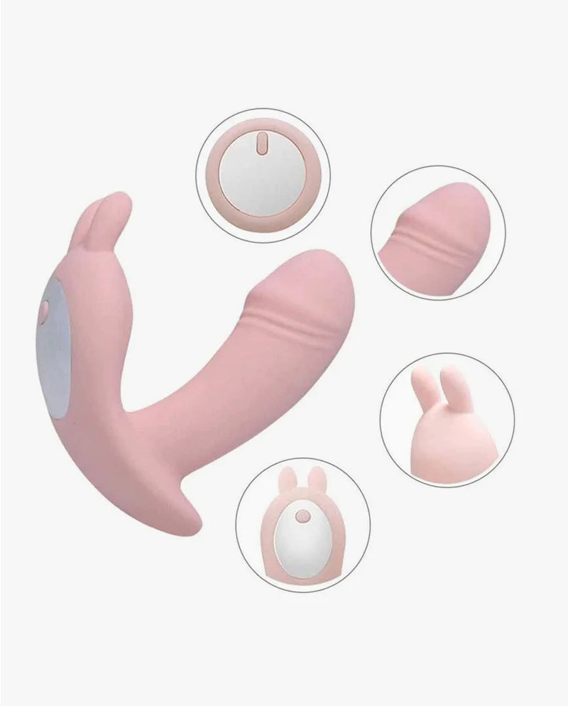 Invisible Wear Butterfly Remote Control Panty Vibrator